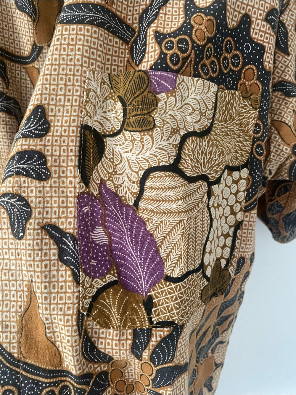 Batik Print Shirt - Picture 2 of 4